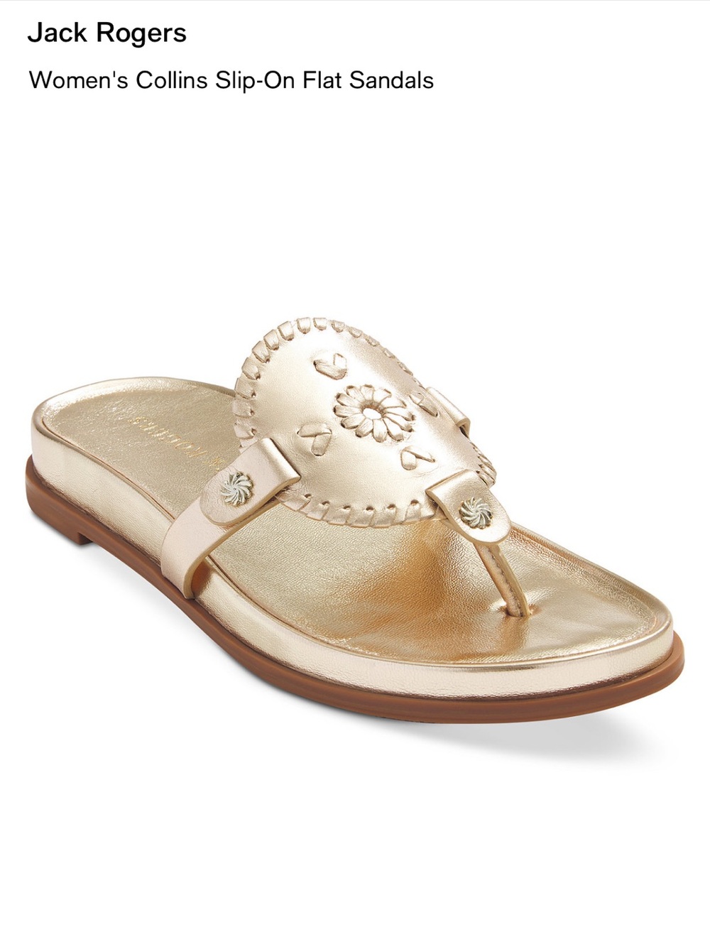 Jack Rogers Collin’s Slip on Flats worn once!